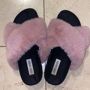 Fuzzy Slides - Steve Madden